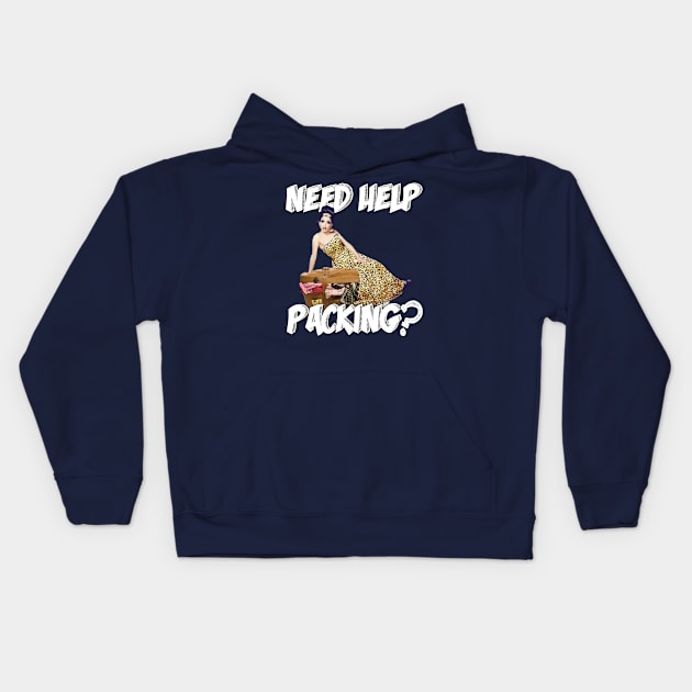 Need Help Packing? Kids Hoodie by aespinel